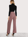 Self Tie Waist Palazzo Pants