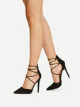 Criss Cross Strappy Heels