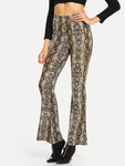 Snake Print Pants