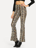 Snake Print Pants