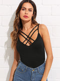 Crisscross Front Cami Top