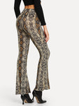 Snake Print Pants