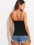 Crisscross Front Cami Top