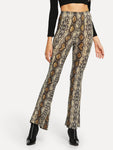 Snake Print Pants