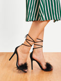 Criss Cross Stiletto Heels