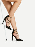 Criss Cross Strappy Heels